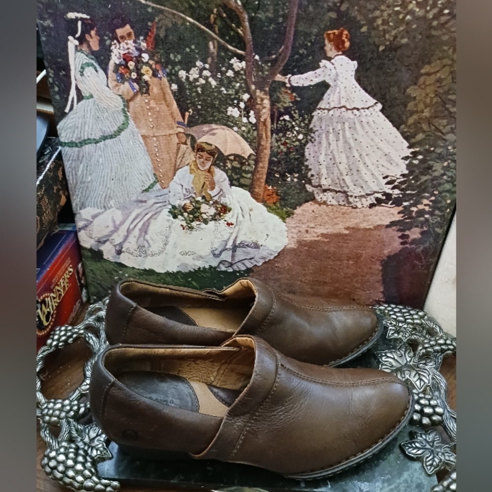 👢Born Handcrafted Shoes size 9 Women Leather Slip On Shoes. NICE GIFT 🎁 - Picture 4 of 13